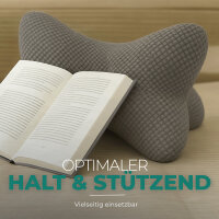 Lese-/Nackenknochen Anthrazit