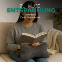 Lese-/Nackenknochen Anthrazit