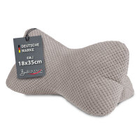 Leseknochen für den Nacken 18x35 cm Taupe