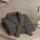 Bademantel Coral Fleece, grau 4XL, 5XL, 6XL