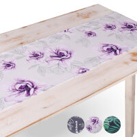 Tischläufer Blumen Motive, ca.35x140cm