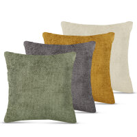 Kissenhülle Chenille ca. 60x60cm ( Gold )