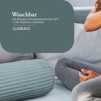 Nackenrolle XXL ( 70cm x Ø20cm ) - Cord Optik