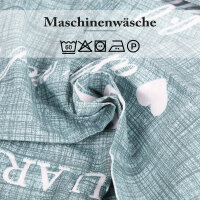 Bettwäsche-Set (135x200cm) - Renforce Love Happiness