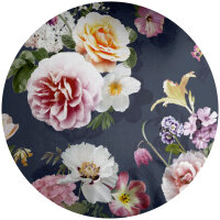 Bettwäsche-Set (135x200cm) - Renforce Flower Blue