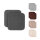 Stuhlkissen Struktur,, 38x38x3cm 2er Pack