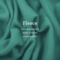 Fleecedecke mit Kedernaht - 130x170 cm