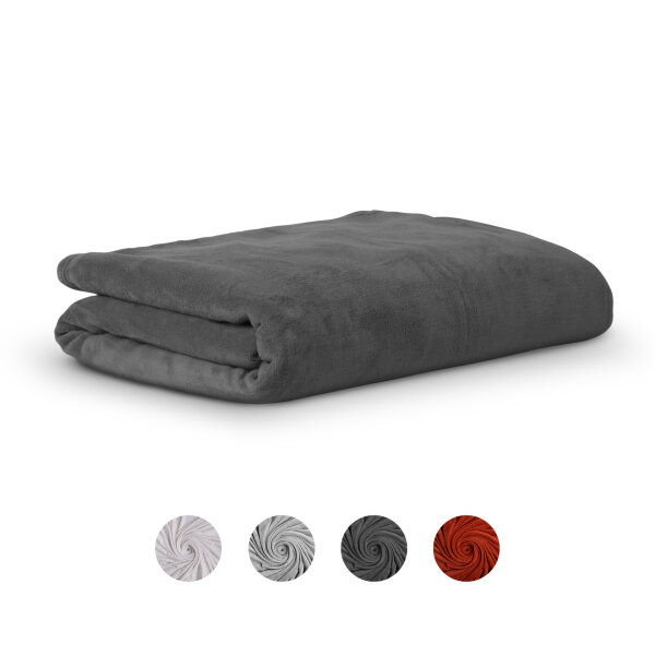 Kuscheldecke Mikrofaser Flausch 220x240cm