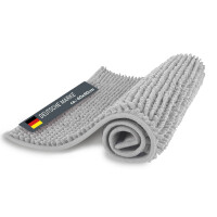 Badematte Chenille 60x90cm hellgrau (P)