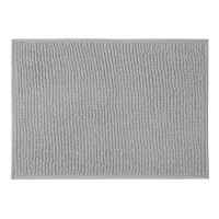 Badematte Chenille 60x90cm hellgrau (P)