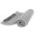 Badematte Chenille 60x90cm hellgrau (P)