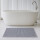Badematte Chenille 60x90cm hellgrau (P)