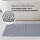 Badematte Chenille 60x90cm hellgrau (P)