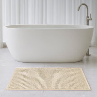 Badematte Chenille 60x90cm sand