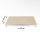 Badematte Chenille 60x90cm sand