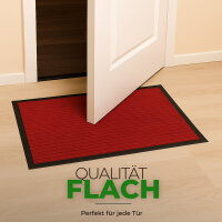Fußmatte - Schmutzfangmatte 60x40cm Rot