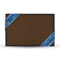 Fußmatte - Schmutzfangmatte 60x40cm Braun