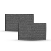 Fußmatte - Schmutzfangmatte 60x40cm Grau