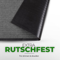 Fußmatte - Schmutzfangmatte 60x40cm Grau