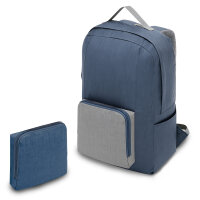 Rucksack faltbar Jeansblau