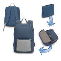 Rucksack faltbar Jeansblau