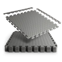 Poolmatte 50 x 50 x 0,4cm 8er, anthrazit