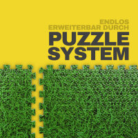 Bodenschutzmatte 40 x 40 x 1cm Grün-6 Matten (0,96m²)