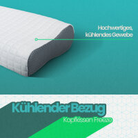 Nackenstützkissen Freeze Oval  32x52x9cm