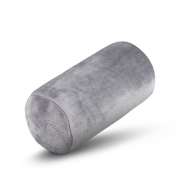 Nackenrolle Silbergrau