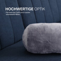 Nackenrolle Silbergrau