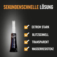 Sekundenkleber 2g 5er-Pack