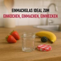 Einmachglas/Marmeladengläschen 30ml, 3er