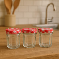 Einmachglas/Marmeladengläschen 30ml, 3er