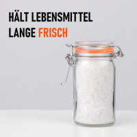 Einmachglas mit Bügelverschluss 70ml 1er-Pack