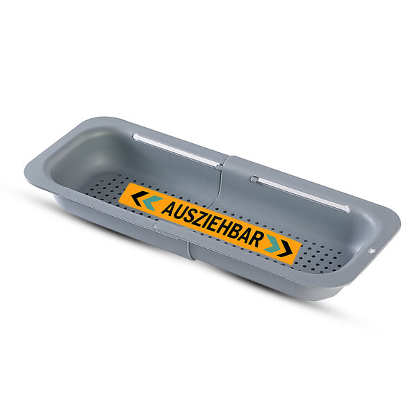 Spülbecken Abtropfkorb - ausziehbar 34–48,5 cm