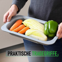 Spülbecken Abtropfkorb - ausziehbar 34–48,5 cm