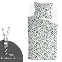 Bettwäsche-Set Byrklund 135x200cm Spotty Animal Green