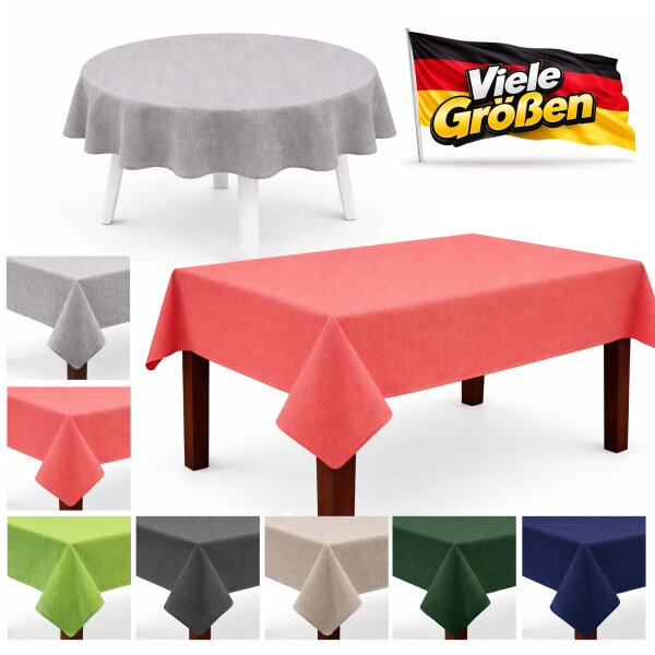 Gartentischdecke Weichschaum, 70% PVC30% Polyester, 6 Farben