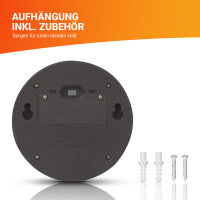 Solar LED Zaunlampe 11cm Ø