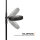 Solar LED Laterne Vintage 12 x 7 x 78,5cm (R)