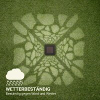 Solar Stecklampe Schwarz 28,5 cm