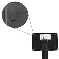 SOLAR LED-Lichterkette mit Glühbirnen, warmweiß 10 Birnen