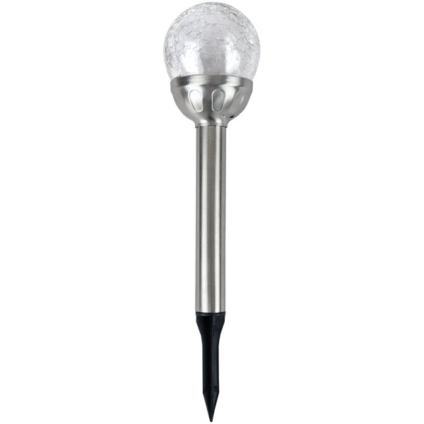 LED Solar Leuchte Glaskugel