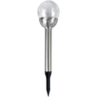 LED Solar Leuchte Glaskugel