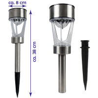 Solar LED Lampe rotierend