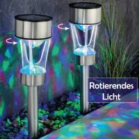 Solar LED Lampe rotierend