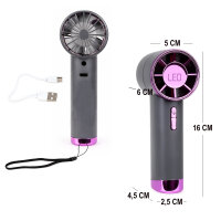 Handventilator "100 Stufen" mit Akku