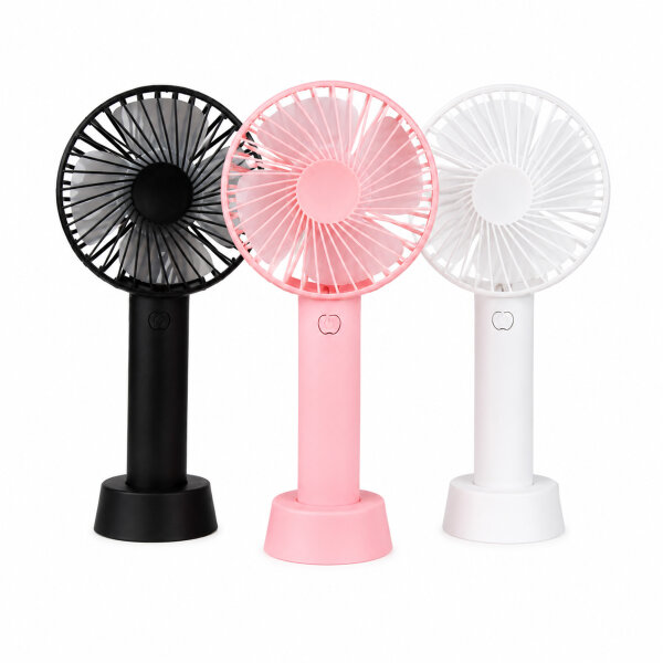 Mini Handventilator 3 Stufen mit Akku
