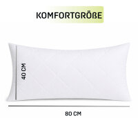 Kopfkissen Economy Bambus 40x80
