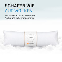 Seitenschläferkissen 40x140cm - mit Mikrofaserbezug